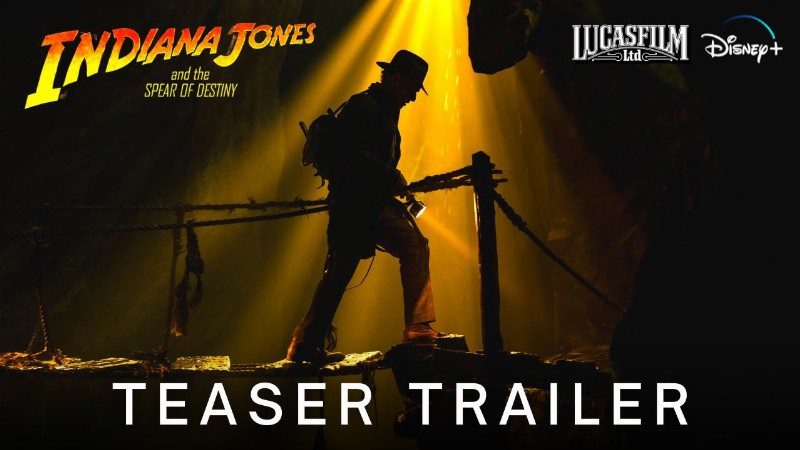 image 0 Indiana Jones 5 - Teaser Trailer (2023) Harrison Ford Movie : Lucasfilm & Disney+