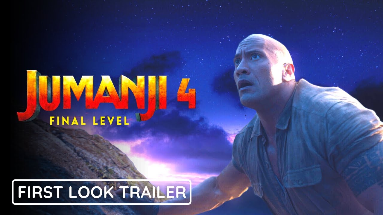 image 0 Jumanji 4: Final Level - First Look Teaser Trailer (2022) Dwayne Johnson Karen Gillan Movie