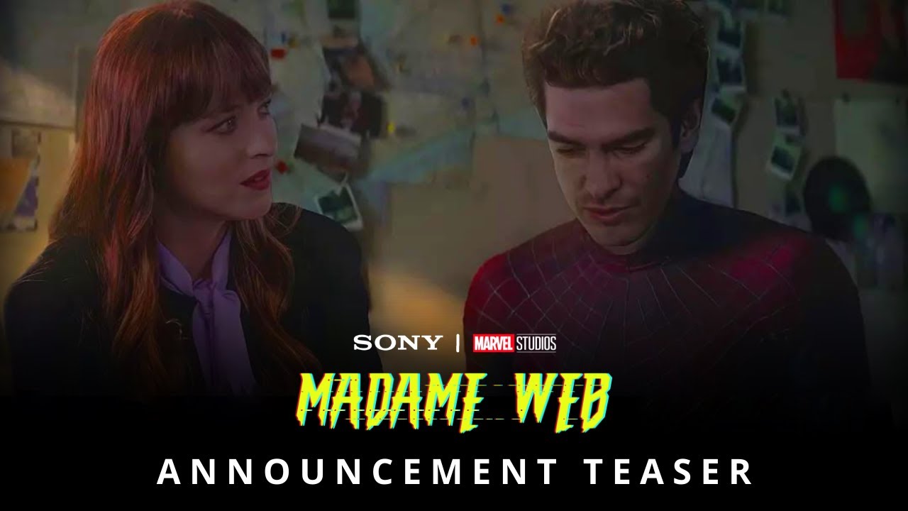 Madame Web - Teaser Trailer : Marvel Studios & Sony Pictures : Dakota Johnson & Andrew Garfield (hd)