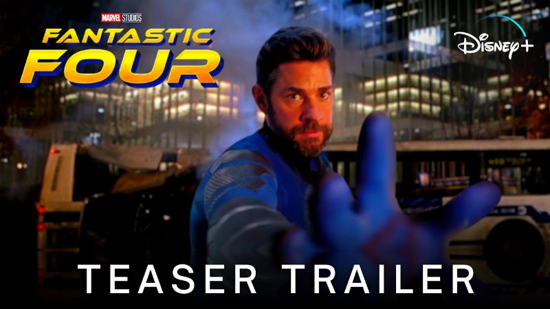 image 0 Marvel Studios' Fantastic Four - Teaser Trailer (2024) John Krasinski Emily Blunt Movie : Disney+