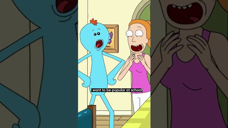 image 0 Mr Meeseeks : Rick And Morty #shorts