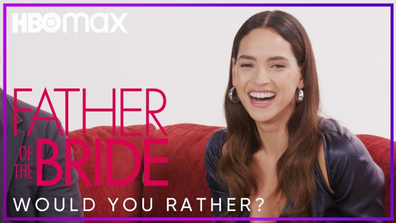 image 0 The Father Of The Bride Cast Play Would You Rather : Father Of The Bride : Hbo Max